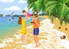 Puzzle Nivel 5: Playa | Recurso educativo 34323