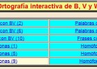 Ortografía interactiva de B, V y W | Recurso educativo 36489