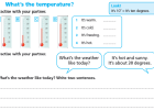 Weather & seasons | Recurso educativo 37754