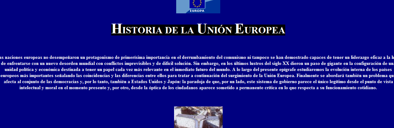 Historia de la Unión Europea | Recurso educativo 37812