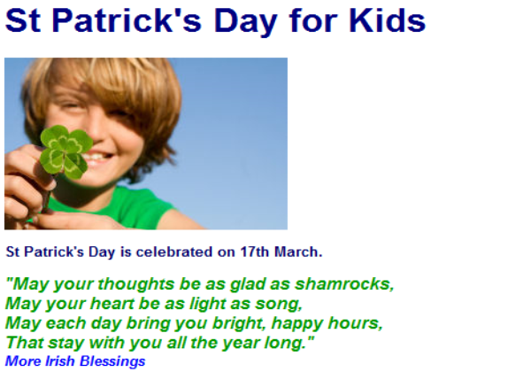 St Patrick's day | Recurso educativo 39988