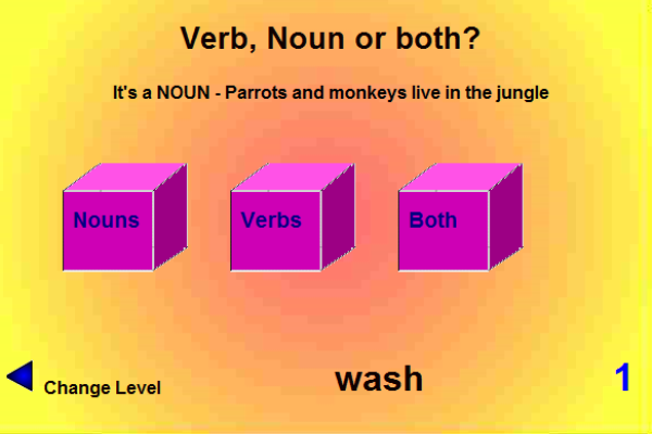 Nouns and verbs | Recurso educativo 40087