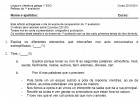 Examen de lengua gallega | Recurso educativo 41732