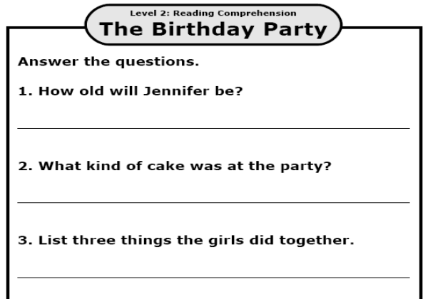 Birthday party | Recurso educativo 42916