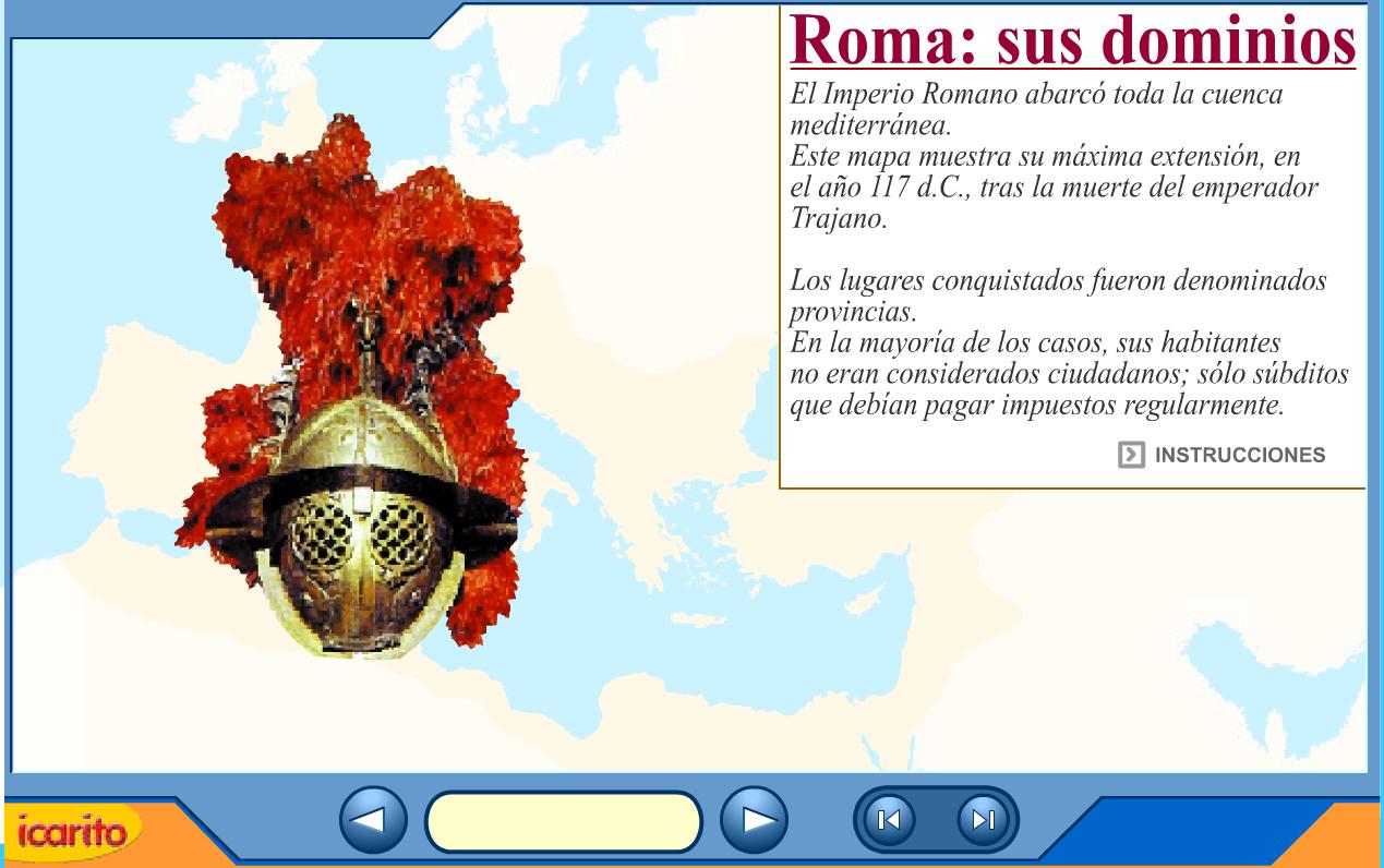 Roma: sus dominios | Recurso educativo 43136