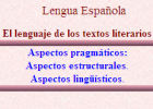 El lenguaje de los textos literarios | Recurso educativo 43884