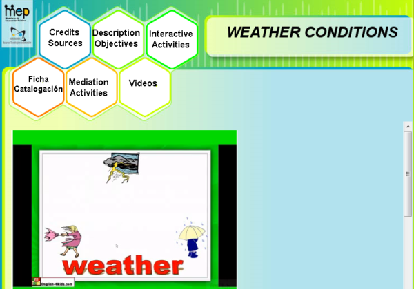 Weather conditions | Recurso educativo 47043