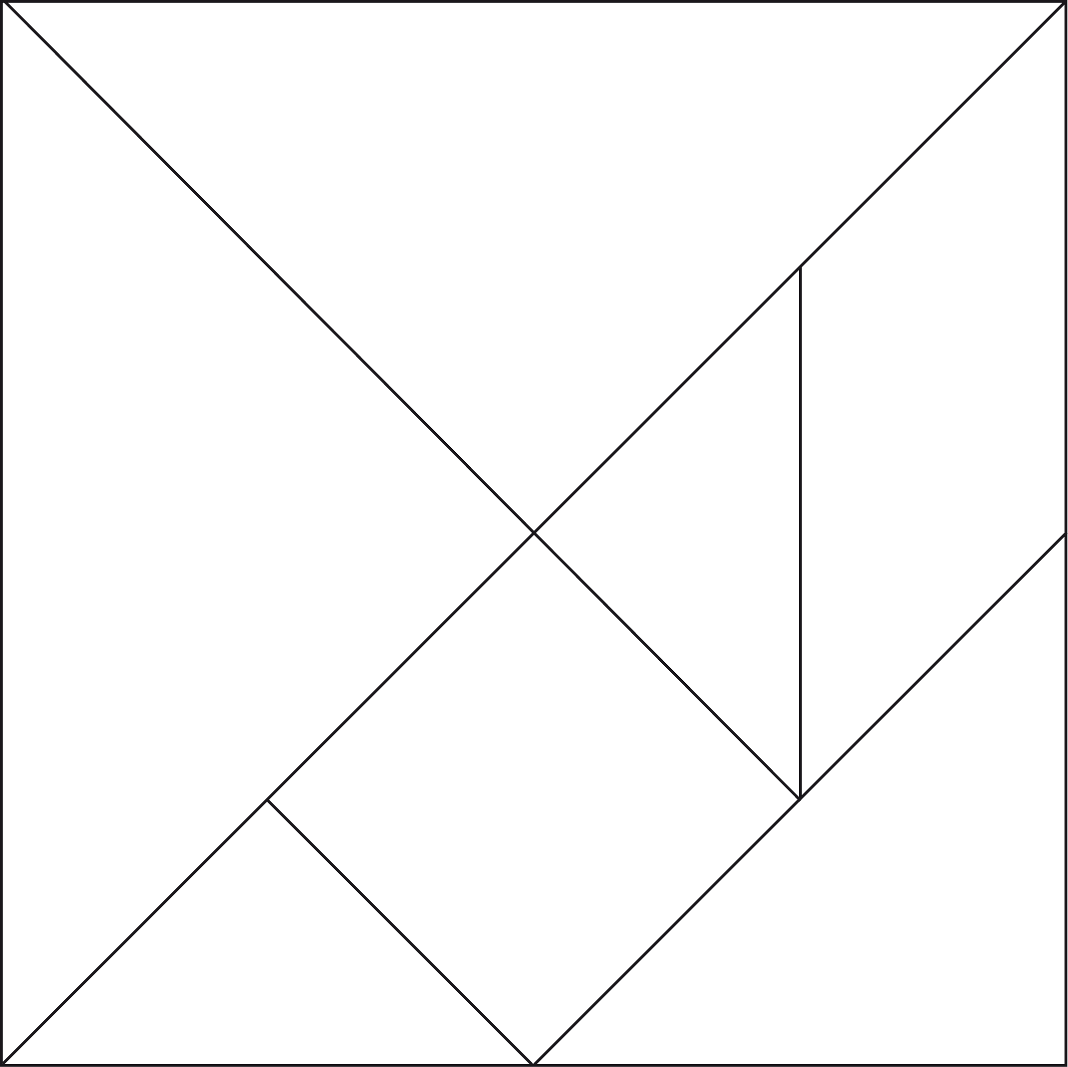Imagen: tangram para recortar | Recurso educativo 47167