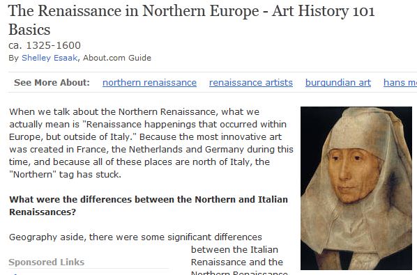The Renaissance in Northern Europe | Recurso educativo 48791