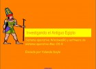 Investigando el Antiguo Egipto | Recurso educativo 49504