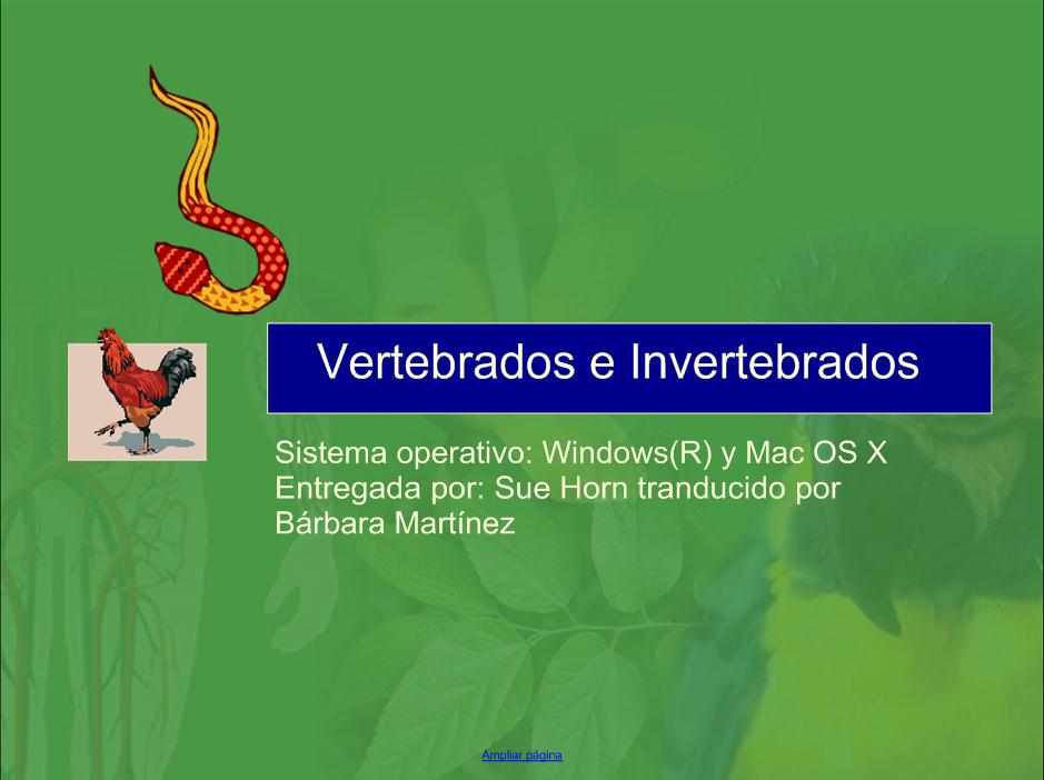 Vertebrados e Invertebrados | Recurso educativo 50739