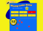 Game: Missing letter | Recurso educativo 52383