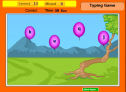 Balloon typing game | Recurso educativo 52979
