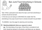 Ban junk food advertising in schools | Recurso educativo 54431