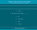 Quiz: Question tags | Recurso educativo 55101