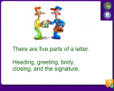 Parts of a letter | Recurso educativo 56038