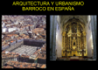 Arquitectura y urbanismo barroco en España | Recurso educativo 59069