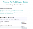 Present perfect simple: Question form | Recurso educativo 60374