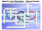 Sport & Olympics Word Puzzle | Recurso educativo 12441