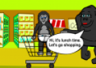 Story: Gorilla goes shopping | Recurso educativo 16928