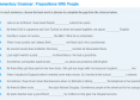 Prepositions with people | Recurso educativo 19006