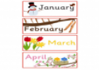 Months of the Year labels | Recurso educativo 21147