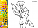 ¡A Colorear!: Dibujo manga | Recurso educativo 27382