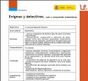 Enigmas y detectives | Recurso educativo 31067