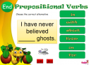 Prepositional verbs | Recurso educativo 62000