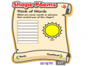 Shape poems | Recurso educativo 7759
