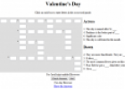 Valentine's day crossword puzzle | Recurso educativo 68094