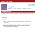 Halogens | Recurso educativo 69767