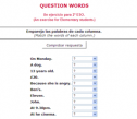 Question words | Recurso educativo 71089