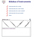 Sidokus d´instruments | Recurso educativo 71611