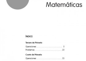 Cuadernos de matemáticas 3º y 4º primaria para descargar... | Recurso educativo 117026