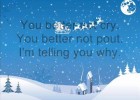 Fill in the blanks con la canción Santa Claus Is Coming To Town de Michael Buble | Recurso educativo 123205