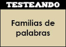 Familias de palabras | Recurso educativo 350548