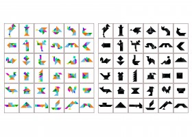 Fotografía: modelos para practicar con el tangram | Recurso educativo 676455