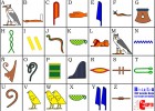Alfabeto Egipcio. | Recurso educativo 730666