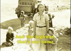 Dust Bowl Refugee-- Woody Guthrie | Recurso educativo 732806