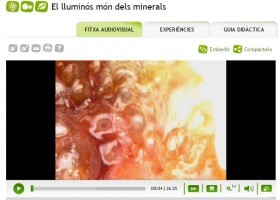 El lluminós món dels minerals | Recurso educativo 736645