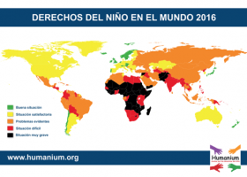 Mapa del respeto de los Derechos del Niño en el mundo | Humanium por los | Recurso educativo 739446