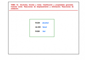 Alcohols, fenols i tiols | Recurso educativo 741958