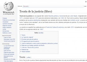 Teoría de la justicia | Recurso educativo 743633