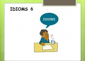 IDIOMS 6 SM | Recurso educativo 765781