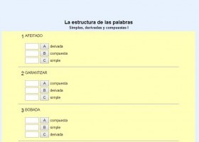 ¿Simple, compuesta o parasintética? | Recurso educativo 774562