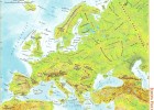 Mapa físic d'Europa | Recurso educativo 775450