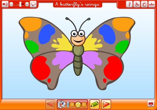 A butterfly's wings | Recurso educativo 40002