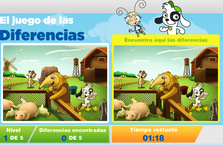 El juego de las diferencias | Recurso educativo 44755