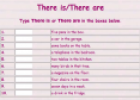 There is/There are | Educational resource 12136